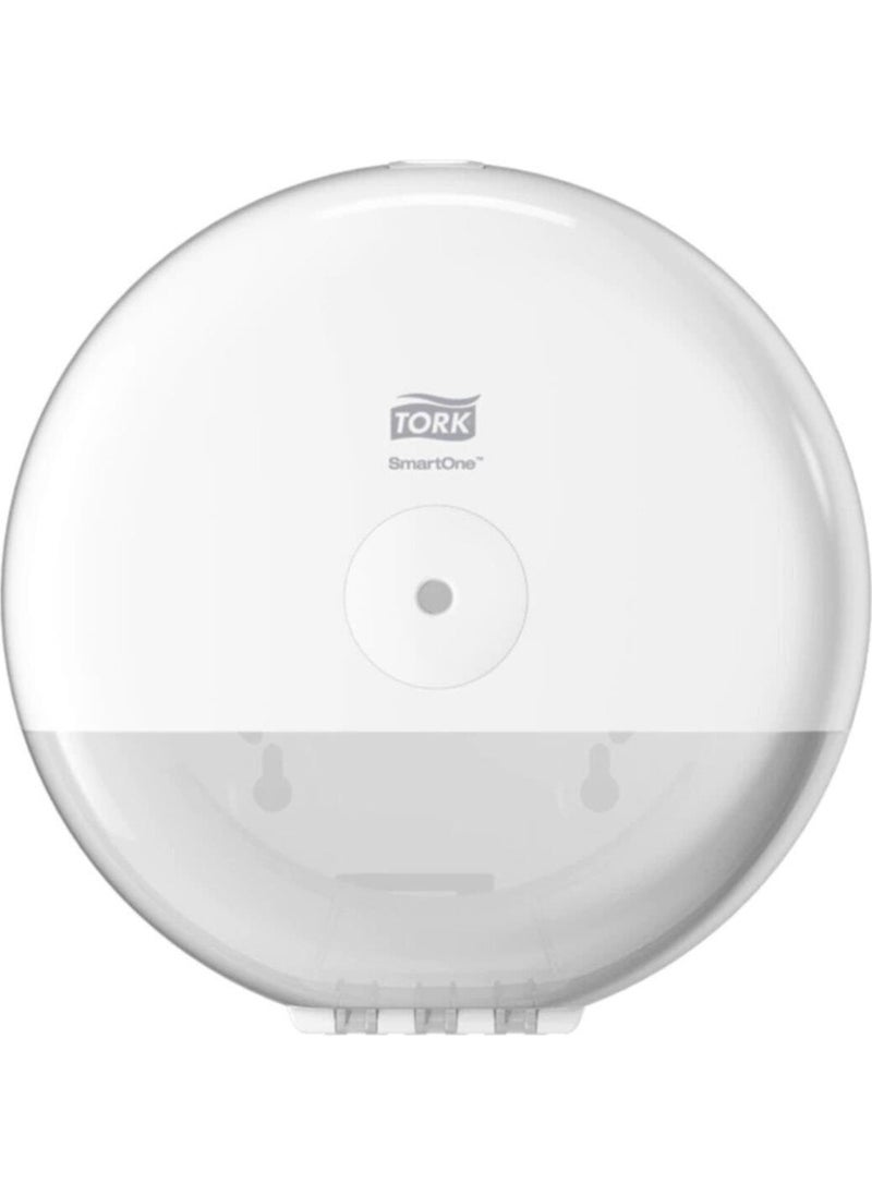 Tork - Smartone® Mini Toilet Paper Dispenser White ( 681000 ) - Image 1