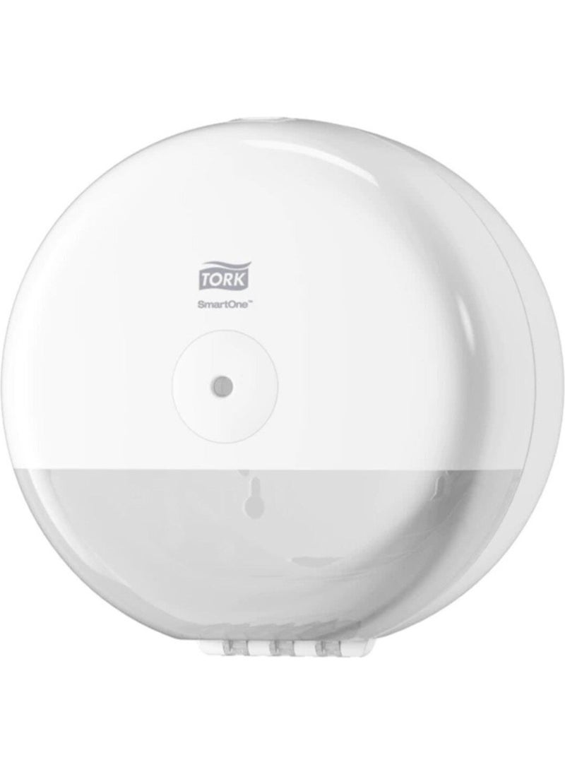 Tork - Smartone® Mini Toilet Paper Dispenser White ( 681000 ) - Image 1