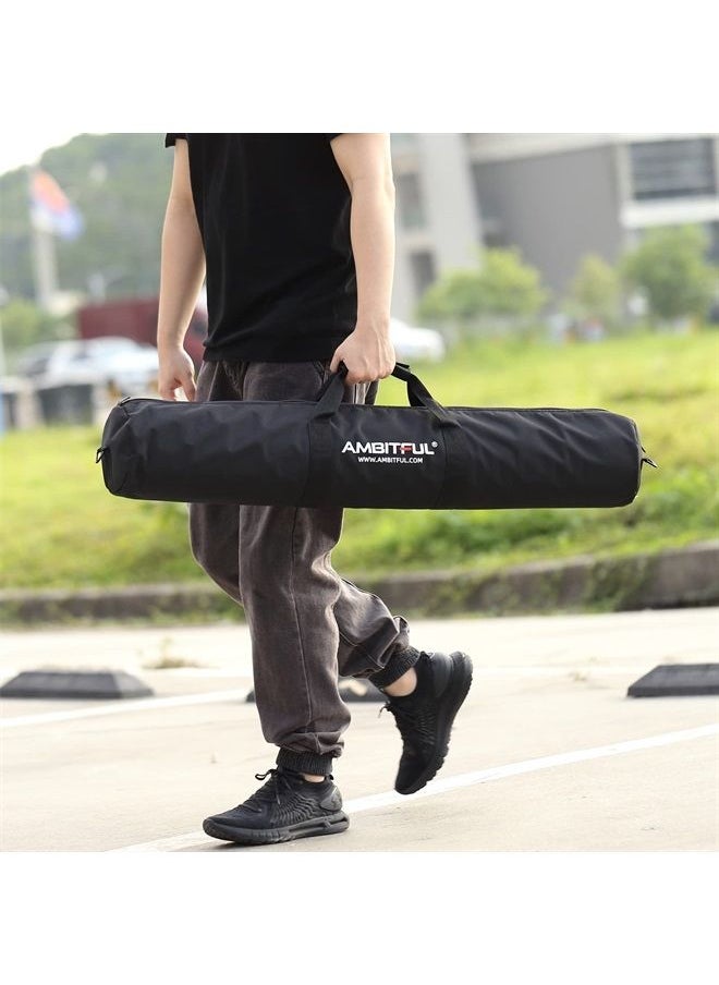 AMBITFUL - Tripod Carrying Case Bag 25/31/35/39/49 in,65/80/90/100/125 cm Shoulder Strap Padded Carrying Bag for Light Stands,Boom Stand,Umbrella and Tripod Photography Accessories (49.21 in/125 cm) - Image 1