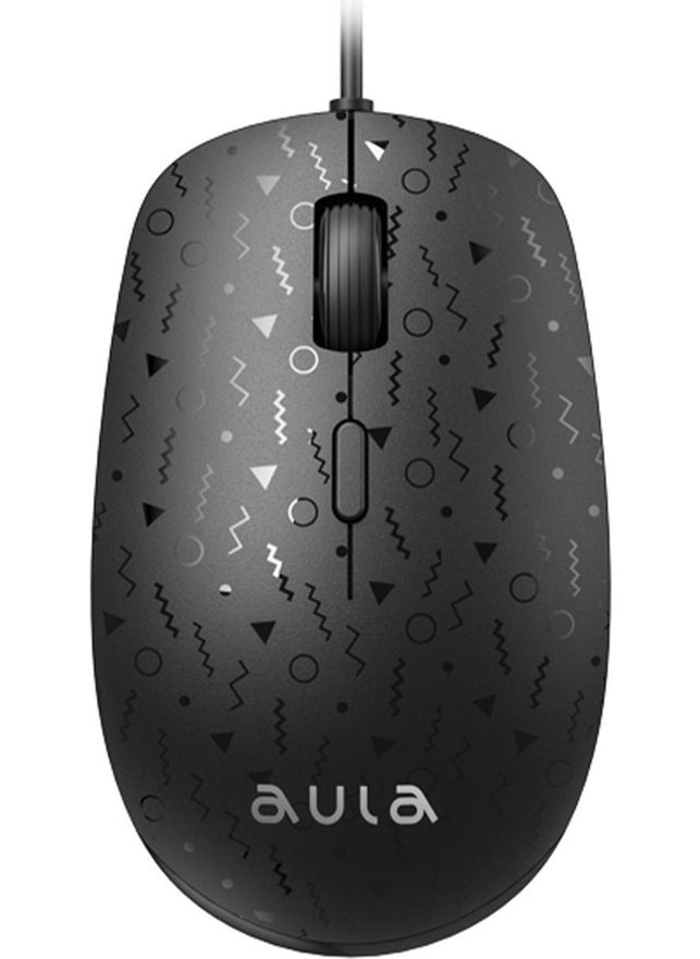 AM106 1000-1600-2000 DPI USB Wired Optical Mouse