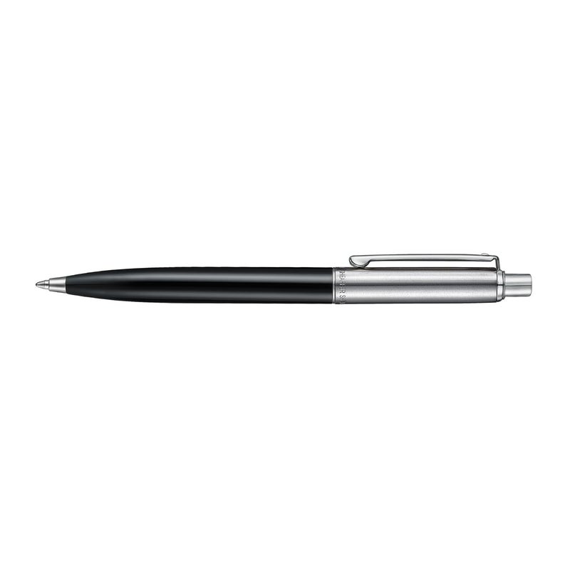 SHEAFFER قلم شيفر سنتينل 332 أسود لامع مع غطاء كروم وزخارف مطلية بالكروم - Image 3