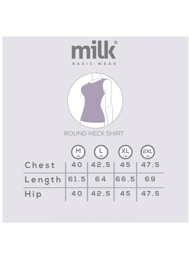 ميلك بدي كت توب عريض قطن - Image 5