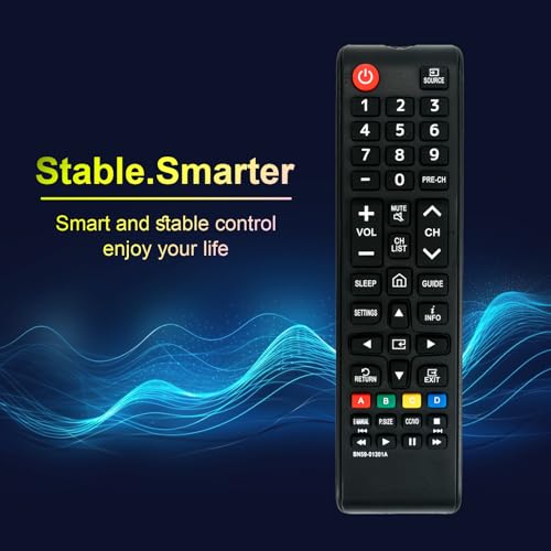 AULCMEET BN59-01301A Replaced TV Remote Compatible with Samsung Smart TV UN75NU7100 UN32N5300 UN32N5300AFXZA UN55NU6900 UN43NU6900 UN50NU6900 UN65NU6900 UN75NU6900 UN55NU6900FXZA UN43NU6900FXZA UN50NU6900FXZA - Image 5