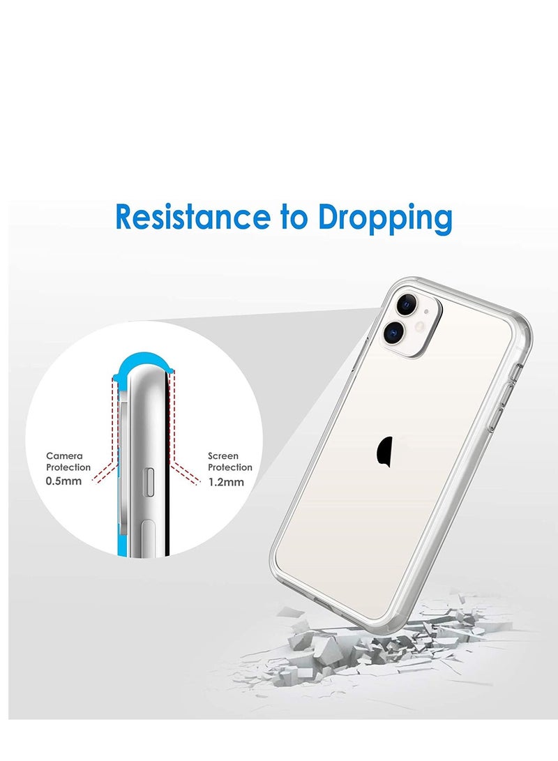 Rock Pow Shockproof Scratch Resistant Case Cover with Screen Protector for Apple iPhone 11 - Image 5
