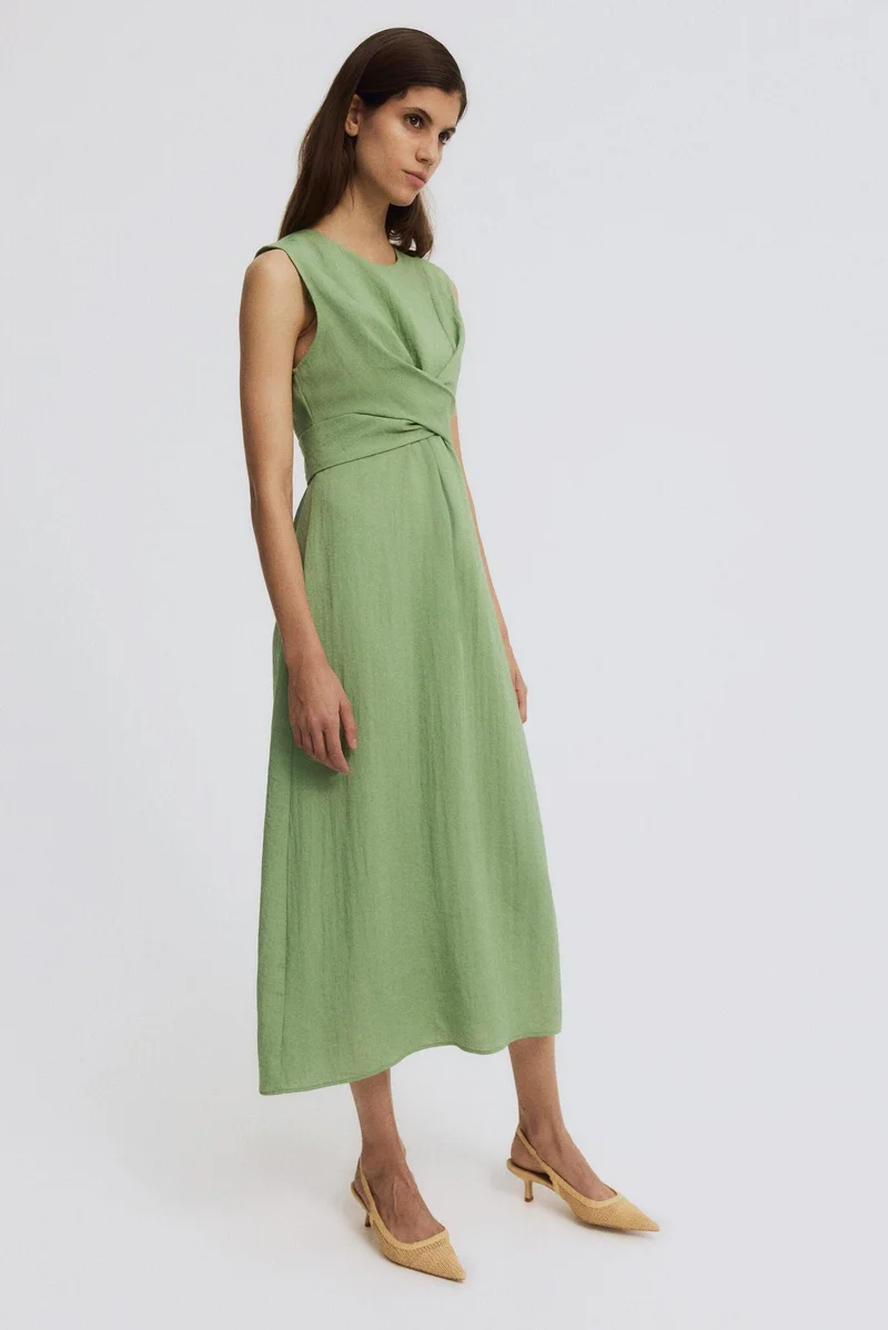 H&M  MAMA Tie-back nursing dress for Women | Best Price UAE