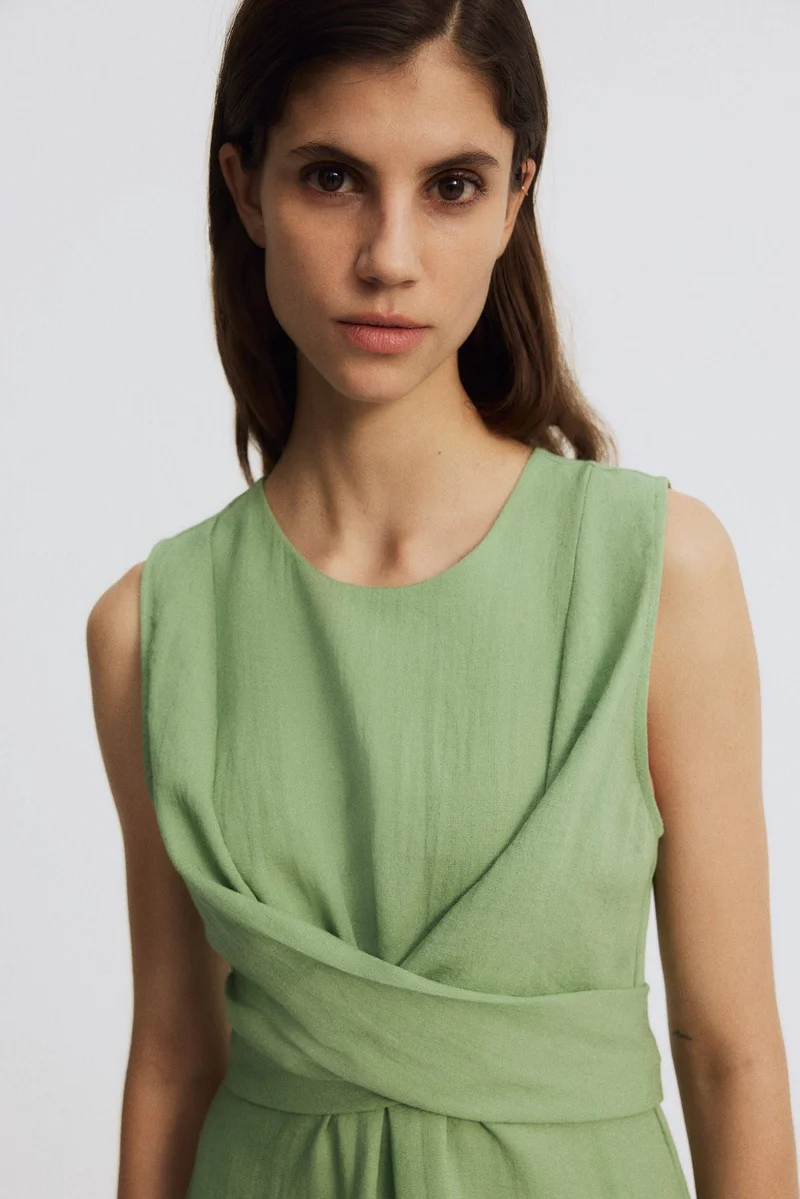 H&M  MAMA Tie-back nursing dress for Women | Best Price UAE