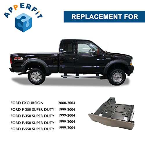 APPERFiT in Dash Cup Holder for 1999-2004 Ford F250 F350 F450 F550 Super Duty Truck 2000-2004 Excursion Tan Replaces YC3Z-2513560-CAB - Image 4