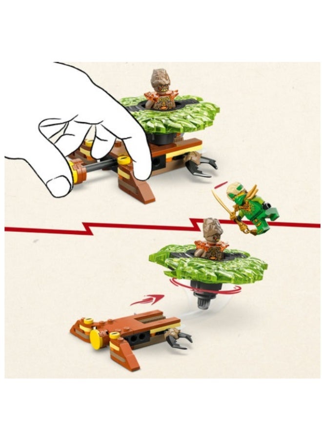 LEGO NINJAGO Lloyd vs. Elemental Monster Spinner Building Set - Image 3