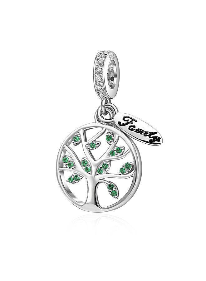 SOUKISS Family Tree Charms Bead Authentic 925 Sterling Silver Tree of Life Family Dangle Charms Pendants fit for European Bracelet - Image 1