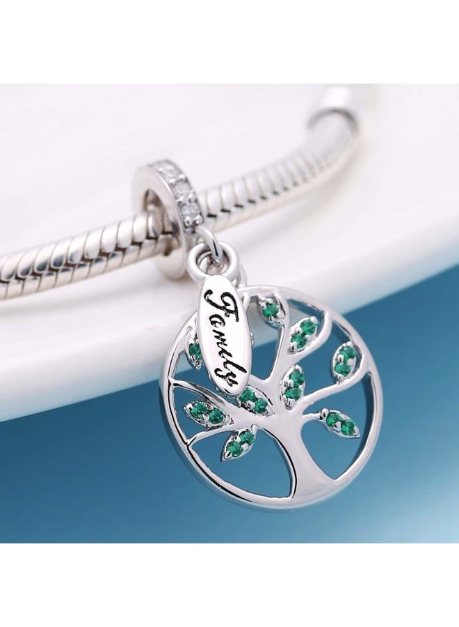 SOUKISS Family Tree Charms Bead Authentic 925 Sterling Silver Tree of Life Family Dangle Charms Pendants fit for European Bracelet - Image 3
