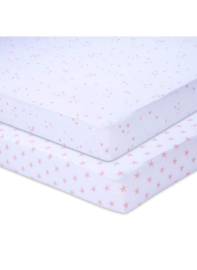 Moro Moro Soft & Breathable Mini Crib Sheet – 100% Cotton  - Image 1