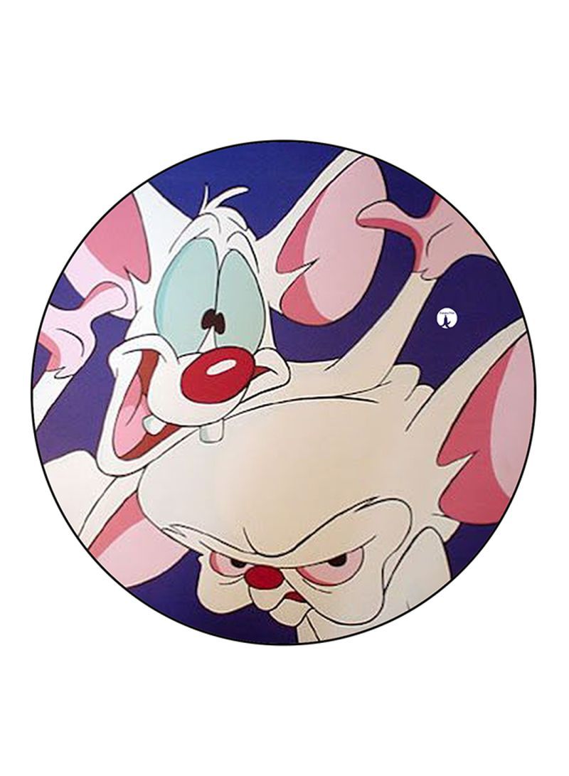 RKN Pinky And Brain Printed Pin Multicolour - Image 1