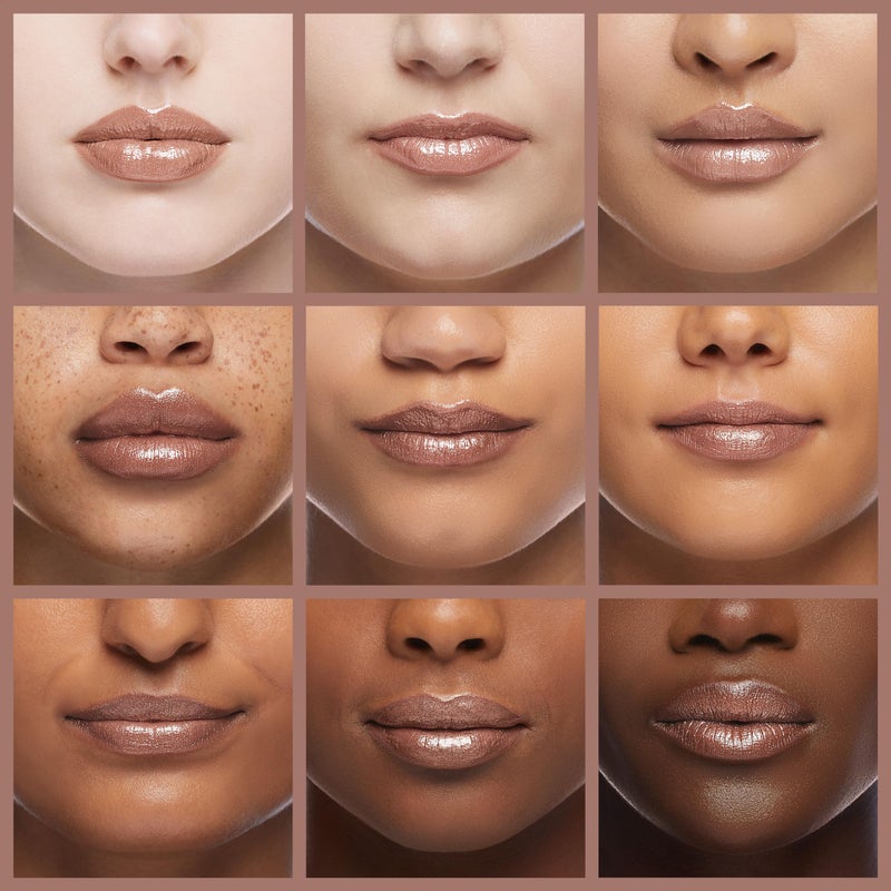 Oulac Brown Lipstick for Women with Metallic 3D Shine Lightweight Hydrating Formula, High Impact Lip Color, Vegan Beauty, Full Coverage Lip Makeup, Christmas Gifts for Women, Guilty Pleasure (09) - Image 4