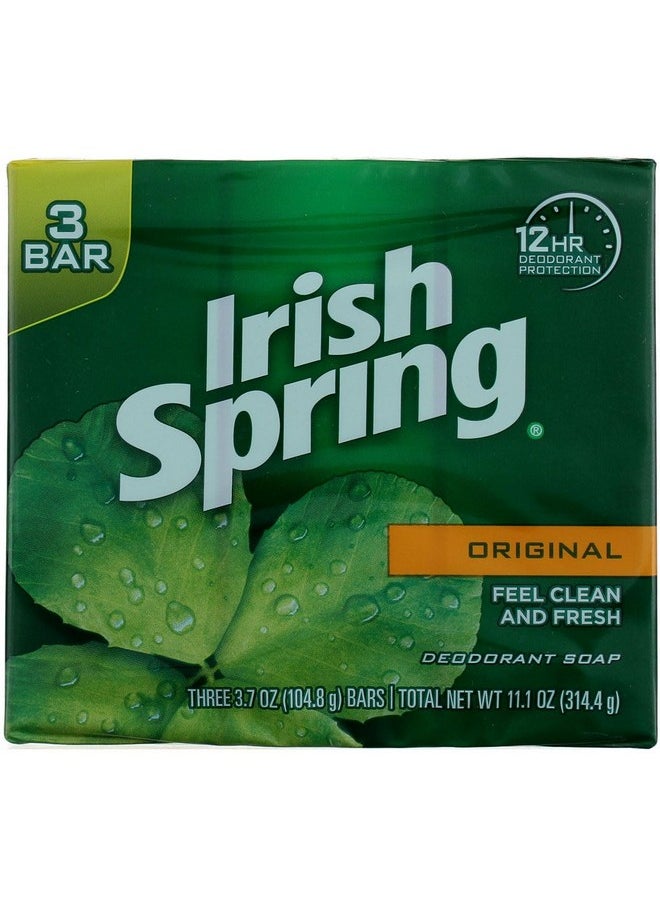 Irish Spring Original Deodorant Bar Soap 3 Ct (Pack Of 24)  - Image 1