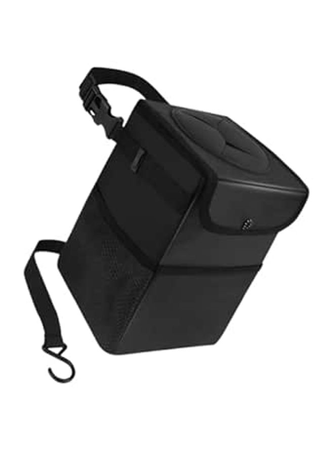 Oxford Car Garbage Can Easy To Clean Seat Storage Trash Bin Lid - Image 1