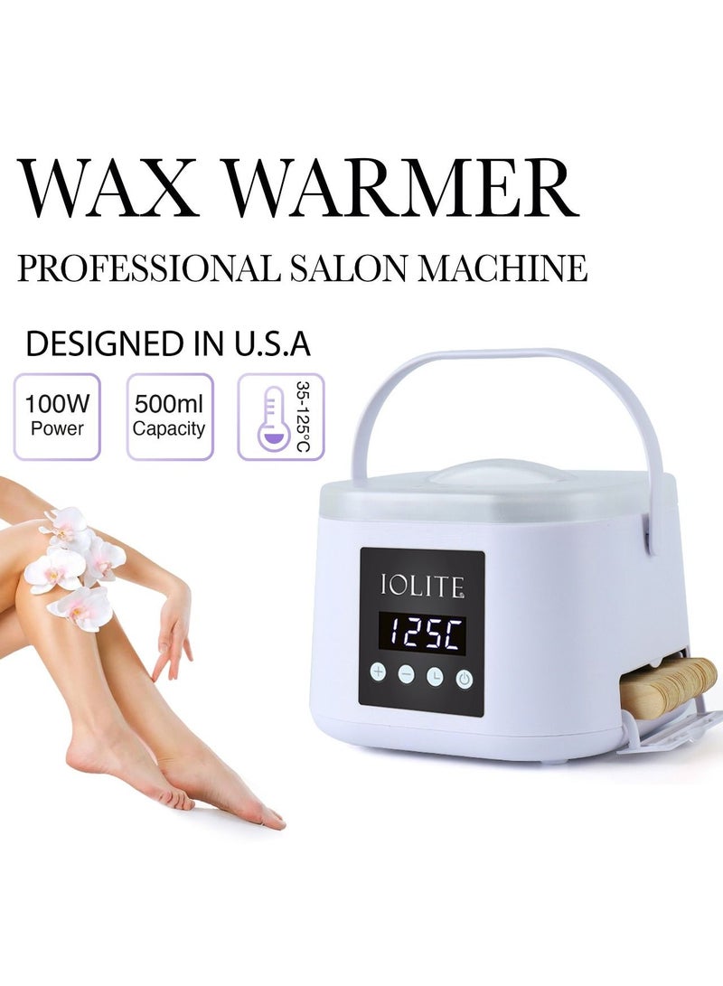 IOLITE مجموعة ماكينة شمع التجميل الاحترافية متعددة الوظائف لإزالة الشعر - Image 3