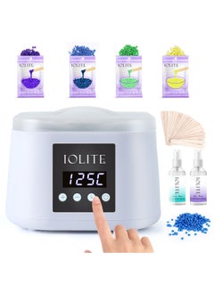 IOLITE Hair Removal Melting Bean Stick Stripe Multi function Professional Beauty Wax Machine Set  - Image 1