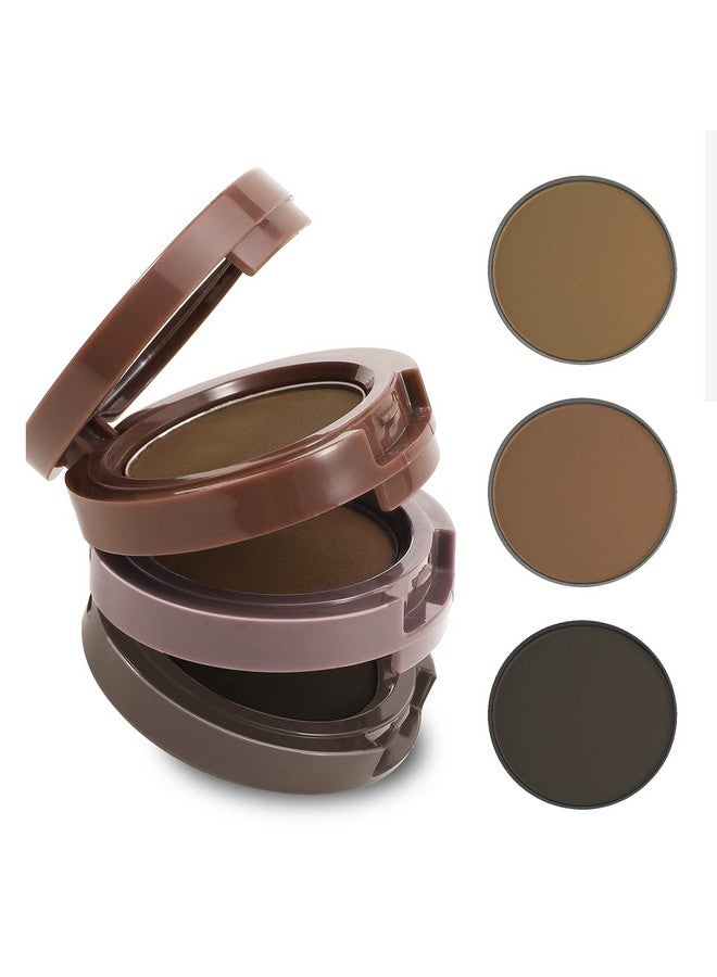 بوبين لوحة بودرة الحواجب من بوبين، 3 ألوان، بودرة حواجب مقاومة للماء، بودرة تحديد الحواجب، بودرة حواجب لتحديد شكل الحواجب بشكل مثالي - Image 1