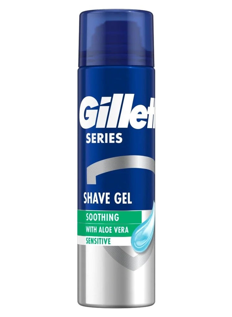 Gillette Gillette Series shaving gel With Aloe Vera 200 ml  - Image 1