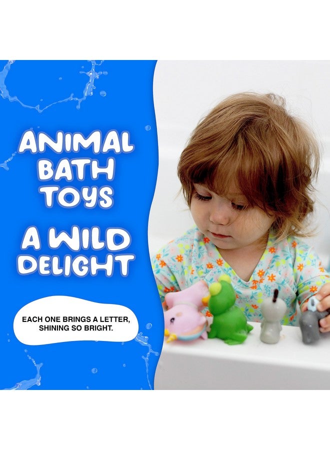 SplashEZ Mold Free Animals Bath Toys, No Hole Bath Toys for Toddlers, Bathtub 14 Animals Set for Kids, No Mold Floating Water Animals Set for Pool, BPA-Free Safe Fun, Infant Babies Ages 1 3 6 12 18 Mo - Image 3