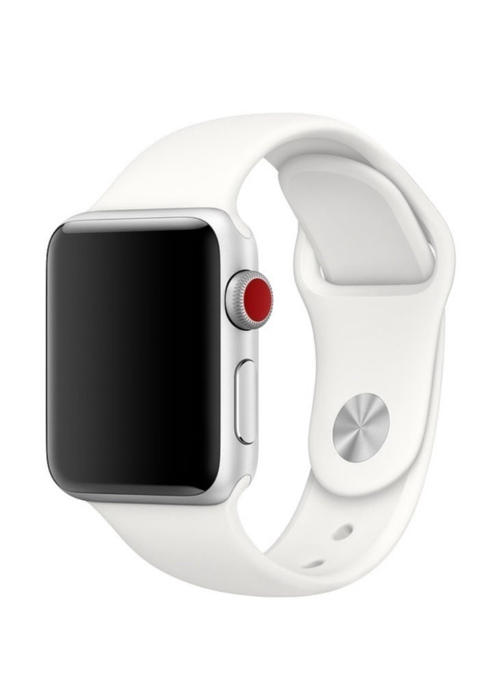 ELTRAZONE "Enhance Your Apple Watch Series 6/5/4/3/2/1/SE with a Soft Silicone Fitness Replacement Wristband Strap - Compatible with 42-44mm Models" - Image 2