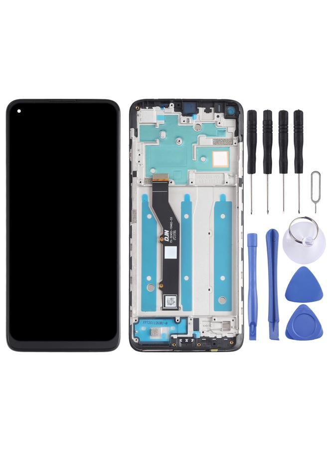 erorex Replacement TFT LCD Screen for Motorola Moto G9 Plus XT2087-1 Digitizer Full Assembly with Frame Black - Image 2