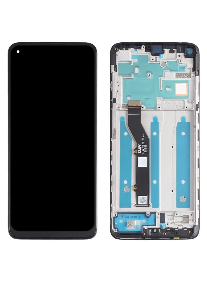 erorex Replacement TFT LCD Screen for Motorola Moto G9 Plus XT2087-1 Digitizer Full Assembly with Frame Black - Image 3