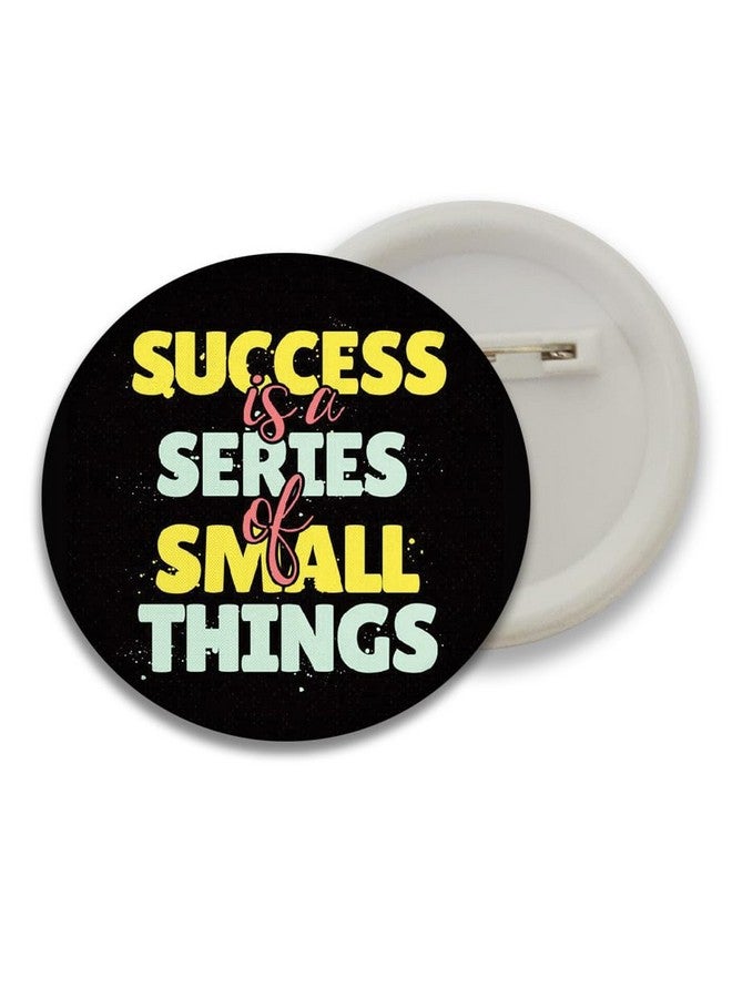 دي2سي شارة دائرية من البلاستيك عليها اقتباسات تحفيزية من D2C® - مثالية للأولاد والبنات والرجال والنساء، دفعات عصرية للحقائب وحقائب الظهر، هدية مثالية لأعياد الميلاد وحفلات الزفاف، مقاس 58 مم، عبوة من 5 قطع D12 - Image 3