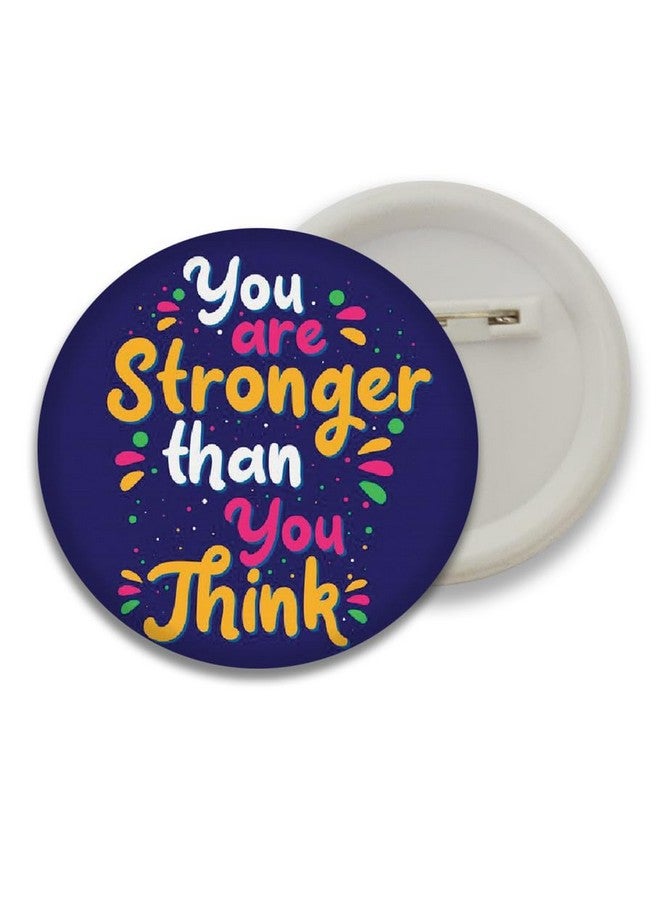 دي2سي شارة دائرية من البلاستيك عليها اقتباسات تحفيزية من D2C® - مثالية للأولاد والبنات والرجال والنساء، دفعات عصرية للحقائب وحقائب الظهر، هدية مثالية لأعياد الميلاد وحفلات الزفاف، مقاس 58 مم، عبوة من 5 قطع D12 - Image 4