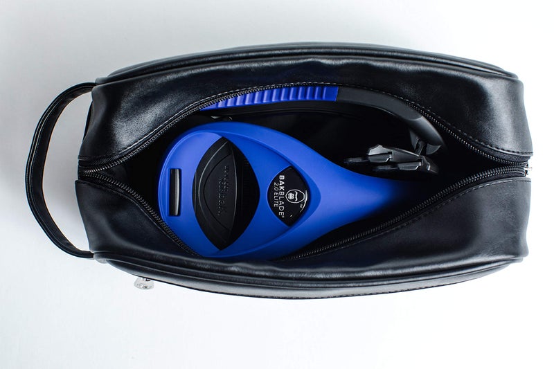 baKblade Leather Travel Bag, Compatible with 2.0 Elite Back Shaver & Bodblade (Shavers are Sold Separately) - Image 3