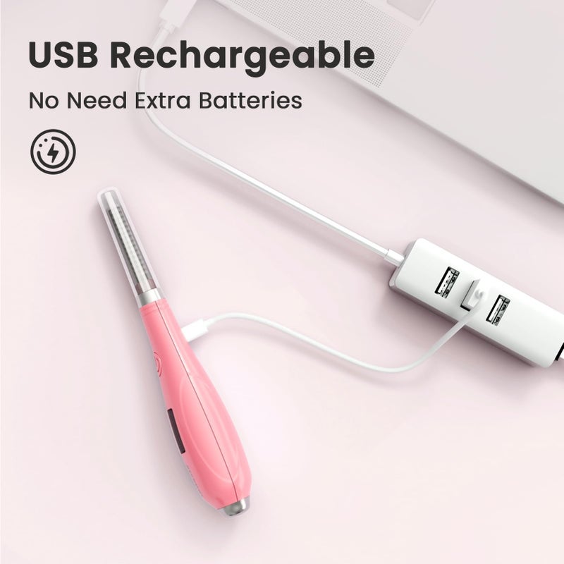 Etcokei USB Thread Burner Zap Tool, Rechargeable Beading Supplies for Jewelry Making Sewing Cutting Melting DIY Beadwork, Ideal for Finishing Bead Weaving & Stringing Projects (Patented) - Image 2