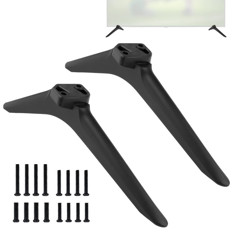 TV Stand for Hisense TV Legs Only for 32H4G 43R6E3 50R6E3 50A6G 55A6G 55H6570G 58R6E3 58H6870 65R6E1 Smart TV Models We Listed TV Stand Legs for Hisense
