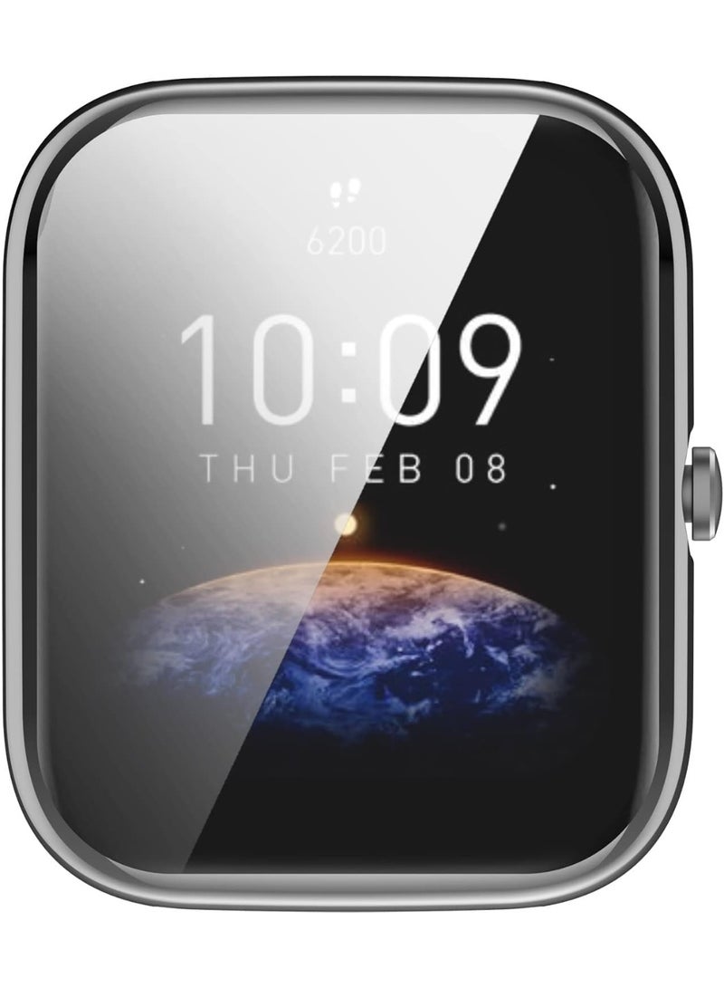 Shockproof Watch Case Compatible with Amazfit Bip 5 , TPU Soft Silicone Screen Protector, Shockproof and Scratch Resistant Watch Case, Full... - Image 2