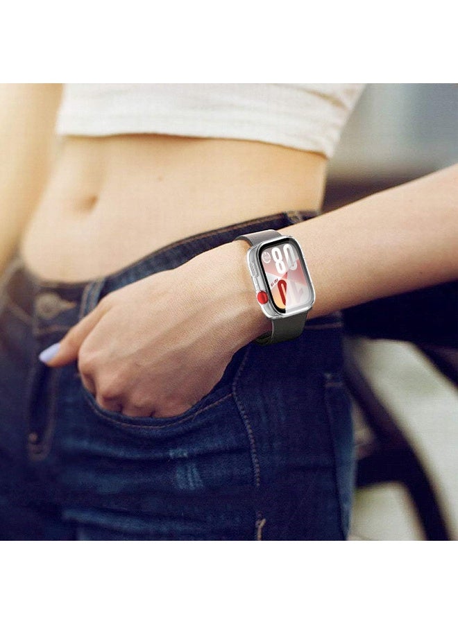 Shockproof Watch Case Compatible with Amazfit Bip 5 , TPU Soft Silicone Screen Protector, Shockproof and Scratch Resistant Watch Case, Full... - Image 5