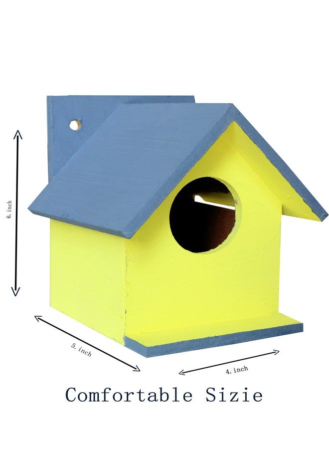 Hellonz Bird House for Sparrow, Budgies & Finches with Air Ventilation and Mounting Hook (Grey) - Image 3