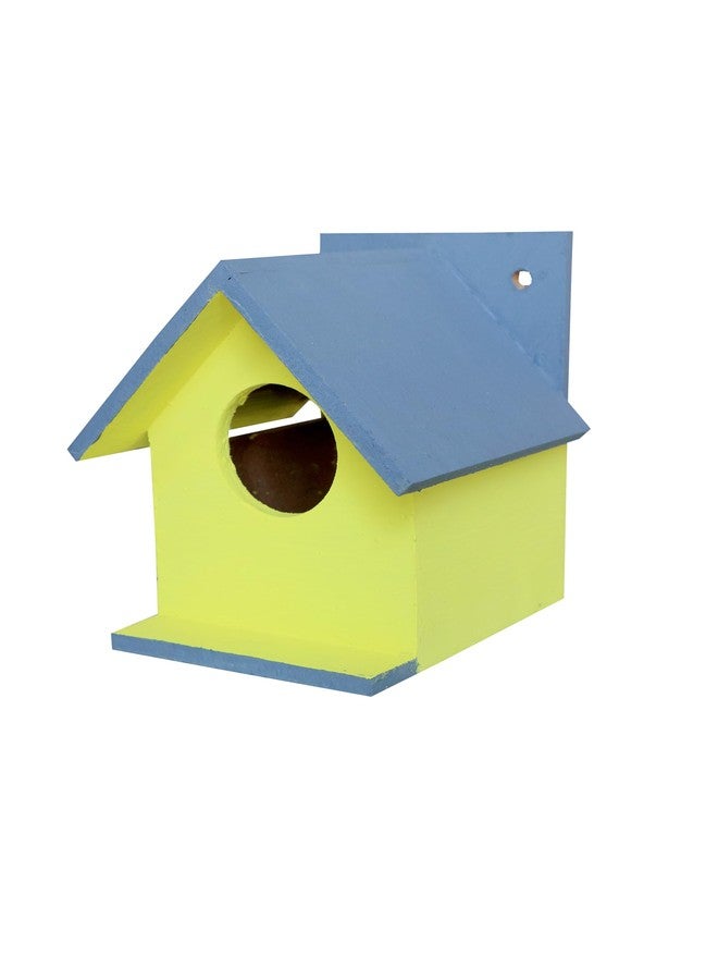 Hellonz Bird House for Sparrow, Budgies & Finches with Air Ventilation and Mounting Hook (Grey) - Image 4