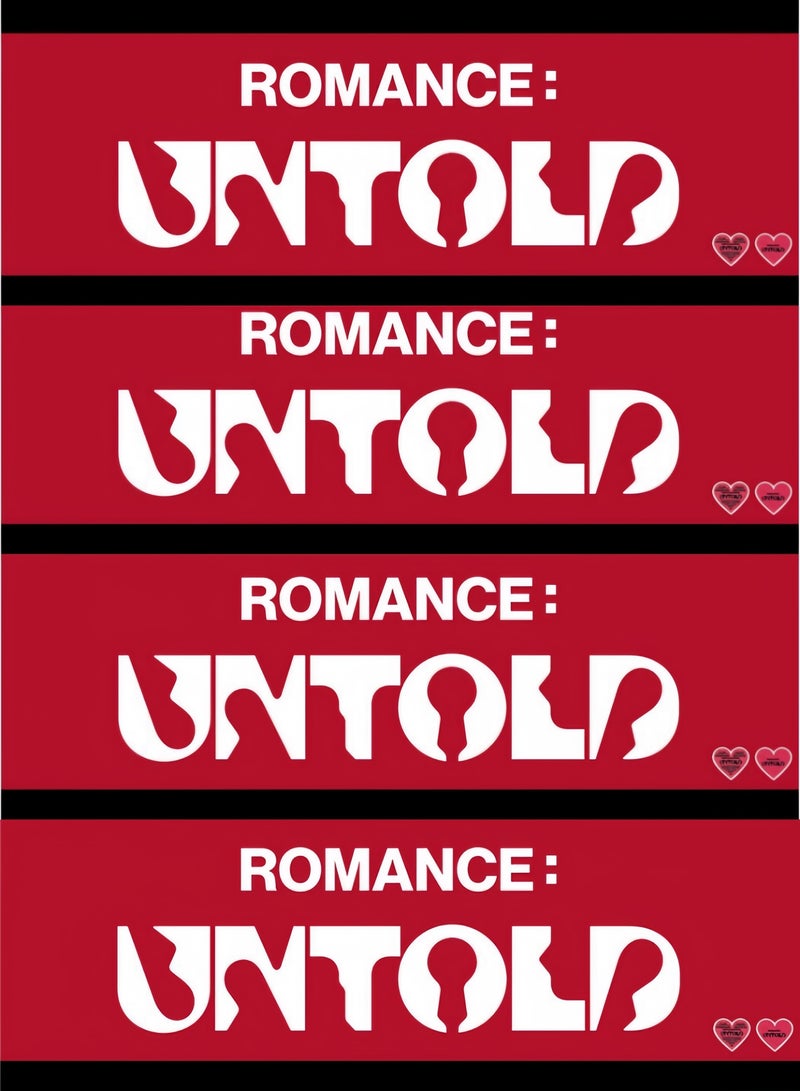 EHOME ENHYPEN New Album "ROMANCE: UNTOLD" Gift Box Includes: Lomo cards, keychains, diary tapes, lanyards, standees, and stickers. - Image 2