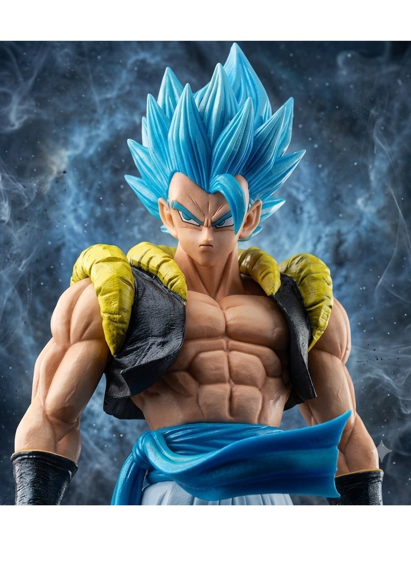 دراجون بول 32 سم مجسم شخصية غوجيتا بهيئة سوبر سايان من انمي كرات التنين سوبر dragon ball super - Image 3