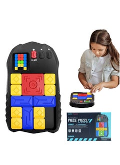 MUMS PLANET Puzzle Game with 500 Entertaining Fun & Mind Training IQ Puzzles - Unblock Super Slide , Electronic Sliding Puzzle Brain Game Toy, Valuable Gift For Kids  - Image 1