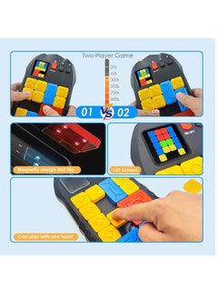 MUMS PLANET Puzzle Game with 500 Entertaining Fun & Mind Training IQ Puzzles - Unblock Super Slide , Electronic Sliding Puzzle Brain Game Toy, Valuable Gift For Kids  - Image 5