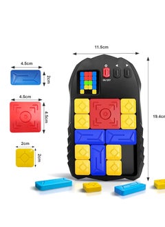 MUMS PLANET Puzzle Game with 500 Entertaining Fun & Mind Training IQ Puzzles - Unblock Super Slide , Electronic Sliding Puzzle Brain Game Toy, Valuable Gift For Kids  - Image 4