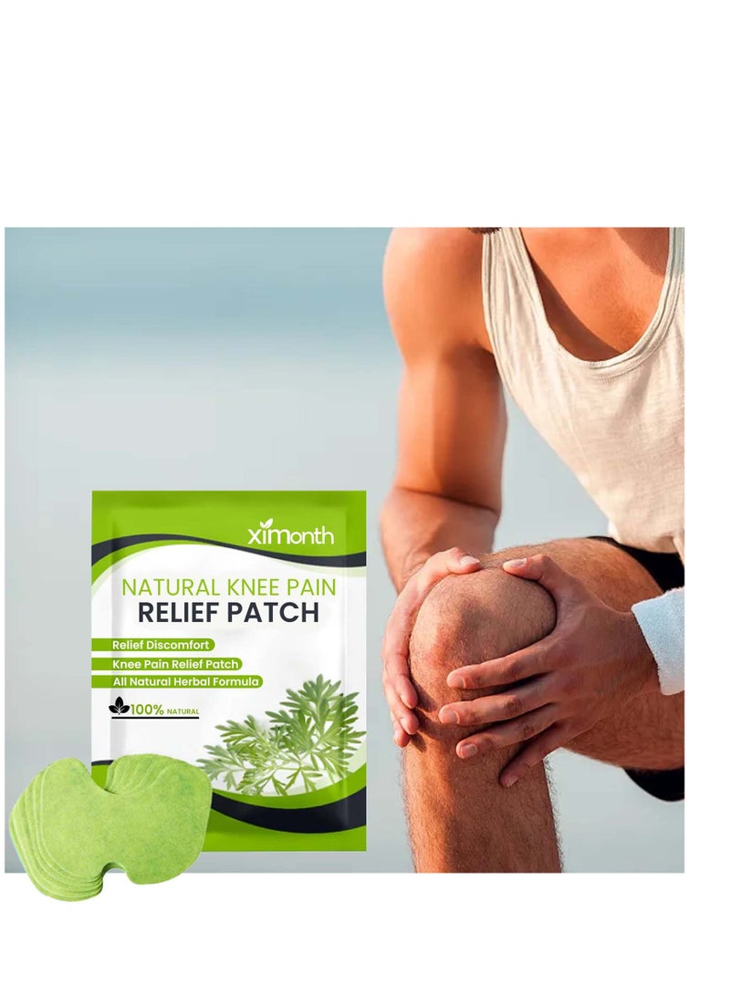 Excefore Knee Pain Relief Patches, 24 Pcs Niaoyun Herbal Knee Patches, Natural Herbal Knee Patches for Relief, for Pain Relief and Inflammation Long Lasting Relief of Joint Pains - Image 4
