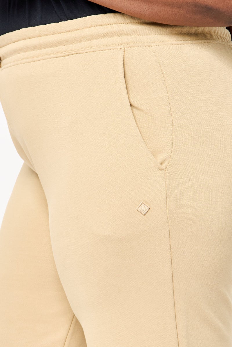 GANT Women Regular Fit Brand Logo Sweatpants, Dark Khaki - Image 2