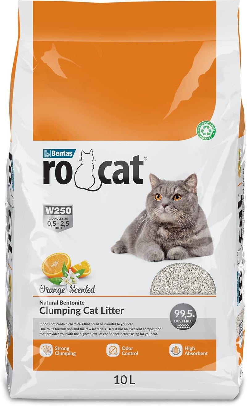 Ro-Cat- Compact Cat Litter Orange 10L