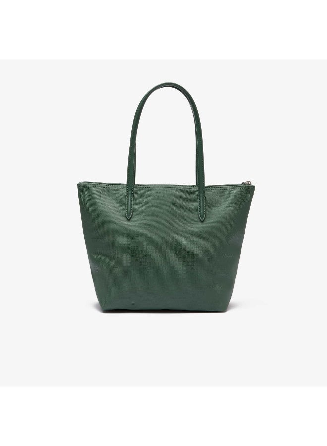 Lacoste bag Women's L12.12 Concept Fashion Versatile Large Capacity Large Size Zipper Handheld Shoulder Bag Camera Bag Tote Bag Large 35cm * 30cm * 12cm Camera Bag - Image 5