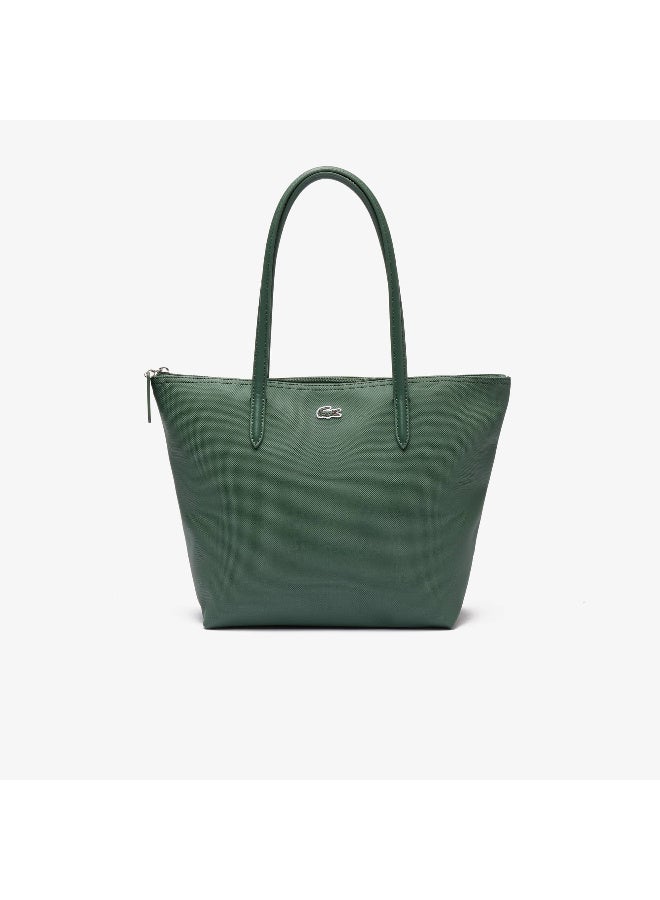 Lacoste bag Women's L12.12 Concept Fashion Versatile Large Capacity Large Size Zipper Handheld Shoulder Bag Camera Bag Tote Bag Large 35cm * 30cm * 12cm Camera Bag - Image 4