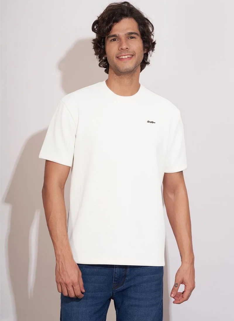Being Human Round Neck Short Sleeves Regular Fit T-shirt