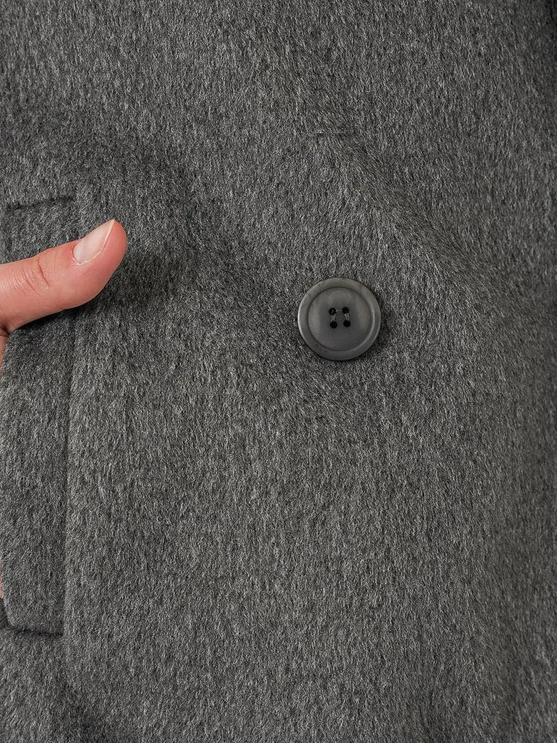 Big Dart Grey BDART Textured Double Breasted Jacket for Women | Best Price UAE