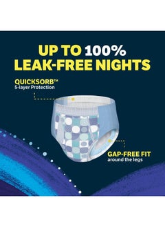 GoodNites Goodnites Nighttime Bedwetting Underwear, Boys' L (68-95 lb.), 34ct, FSA/HSA-Eligible  - Image 3
