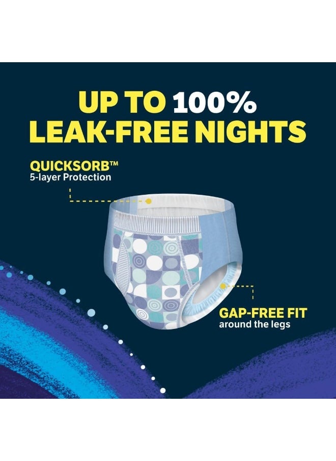 GoodNites Goodnites Nighttime Bedwetting Underwear, Boys' L (68-95 lb.), 34ct, FSA/HSA-Eligible  - Image 3